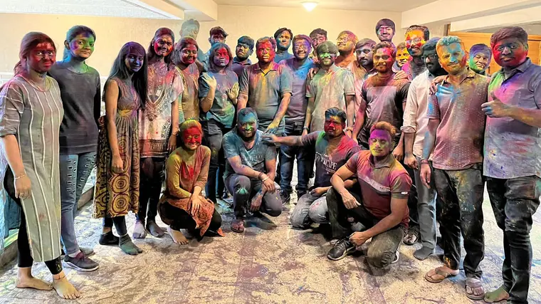 holi celebration
