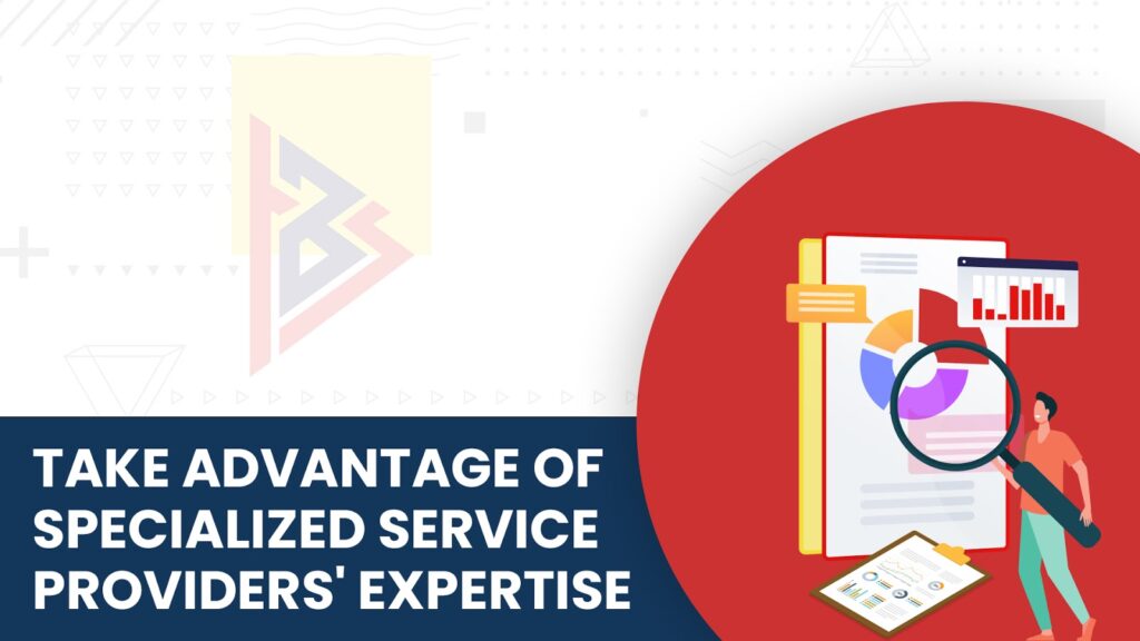 specialized service providers' expertise
