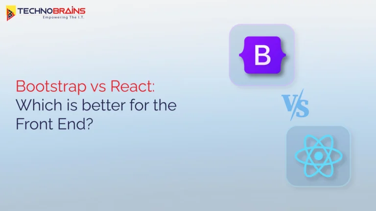 Bootstrap vs React