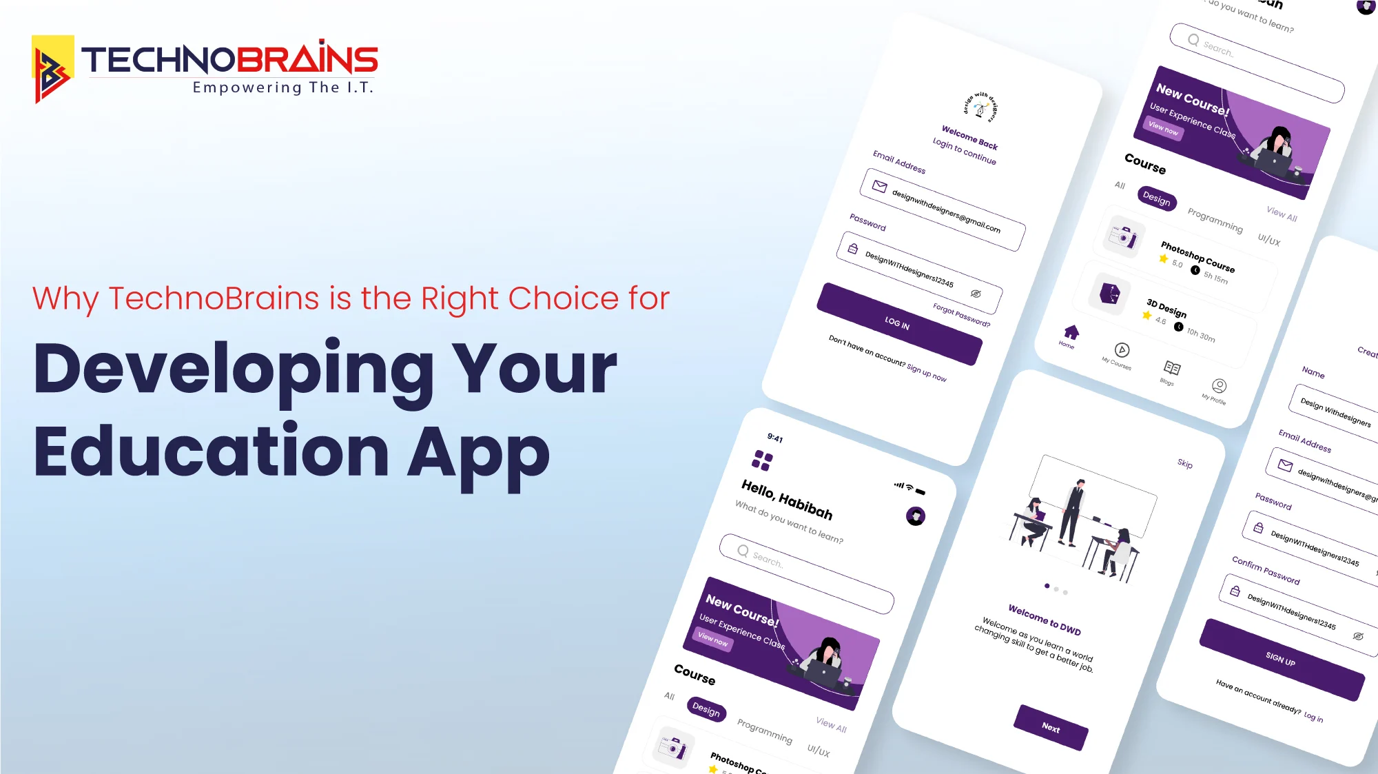 Why TechnoBrains is the Right Choice for Developing Your Education App