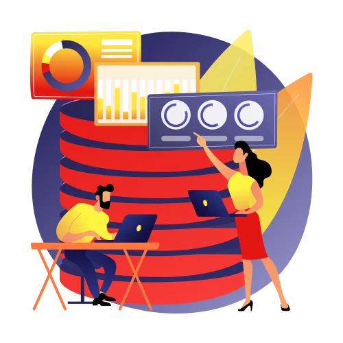 Data cleaning and transformation icon