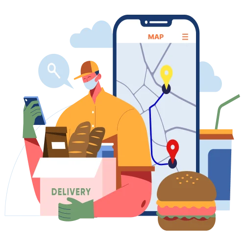 food delivery app developement banner