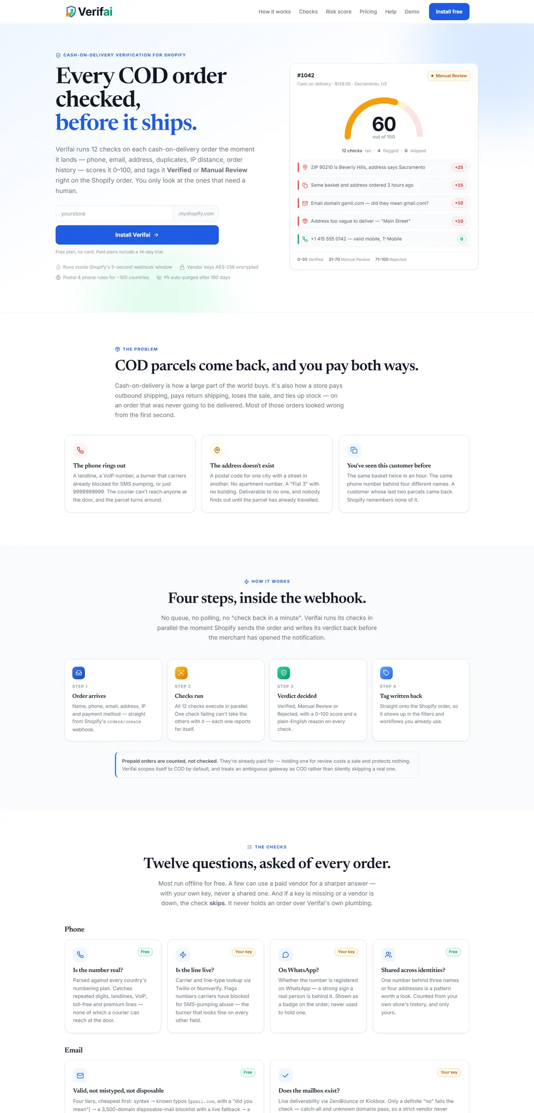 Verifai – COD Verification